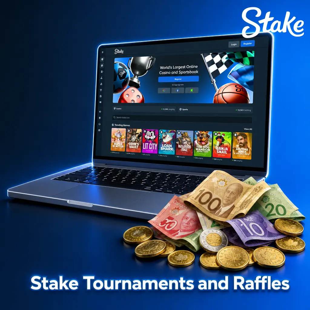 Stake Tournaments and Raffles