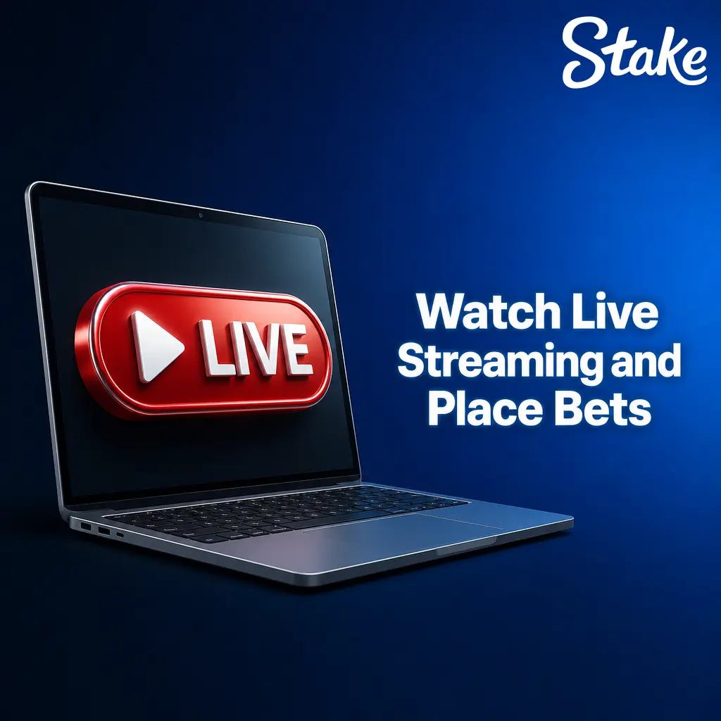 Watch Live Streaming and Place Bets